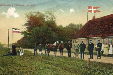 Die dänische Zollstelle in Hømlund Kro